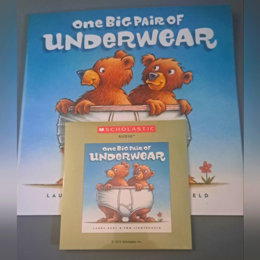 New Scholastic 'One Big Pair of Underwear' Book & CD Set